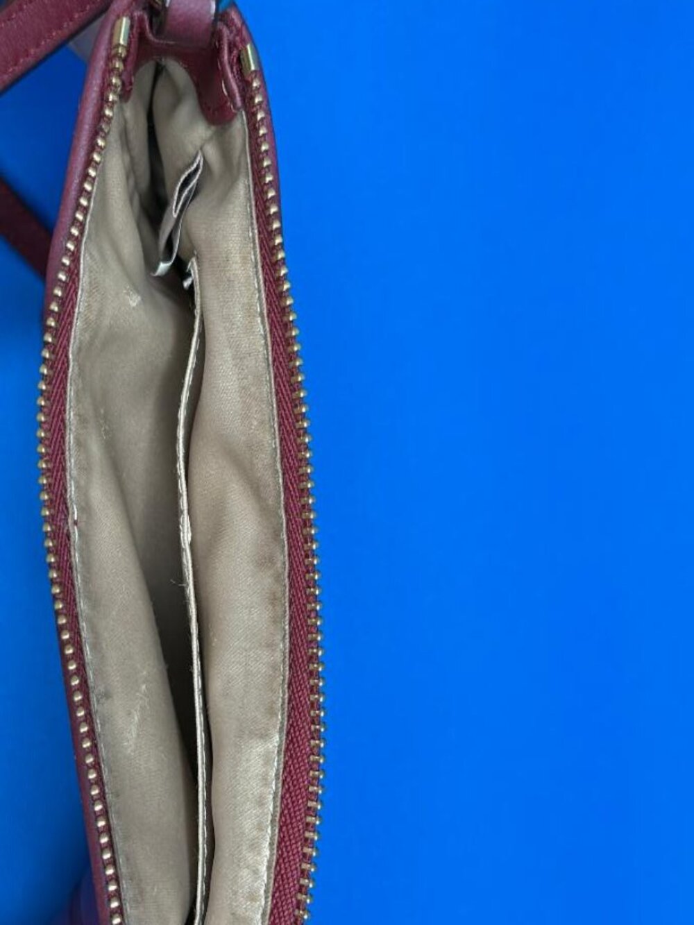 GORGEOUS COACH NEW YORK CRIMSON COLETTE CROSSBODY / SWINGPACK / SHOULDER BAG - Picture 14 of 17
